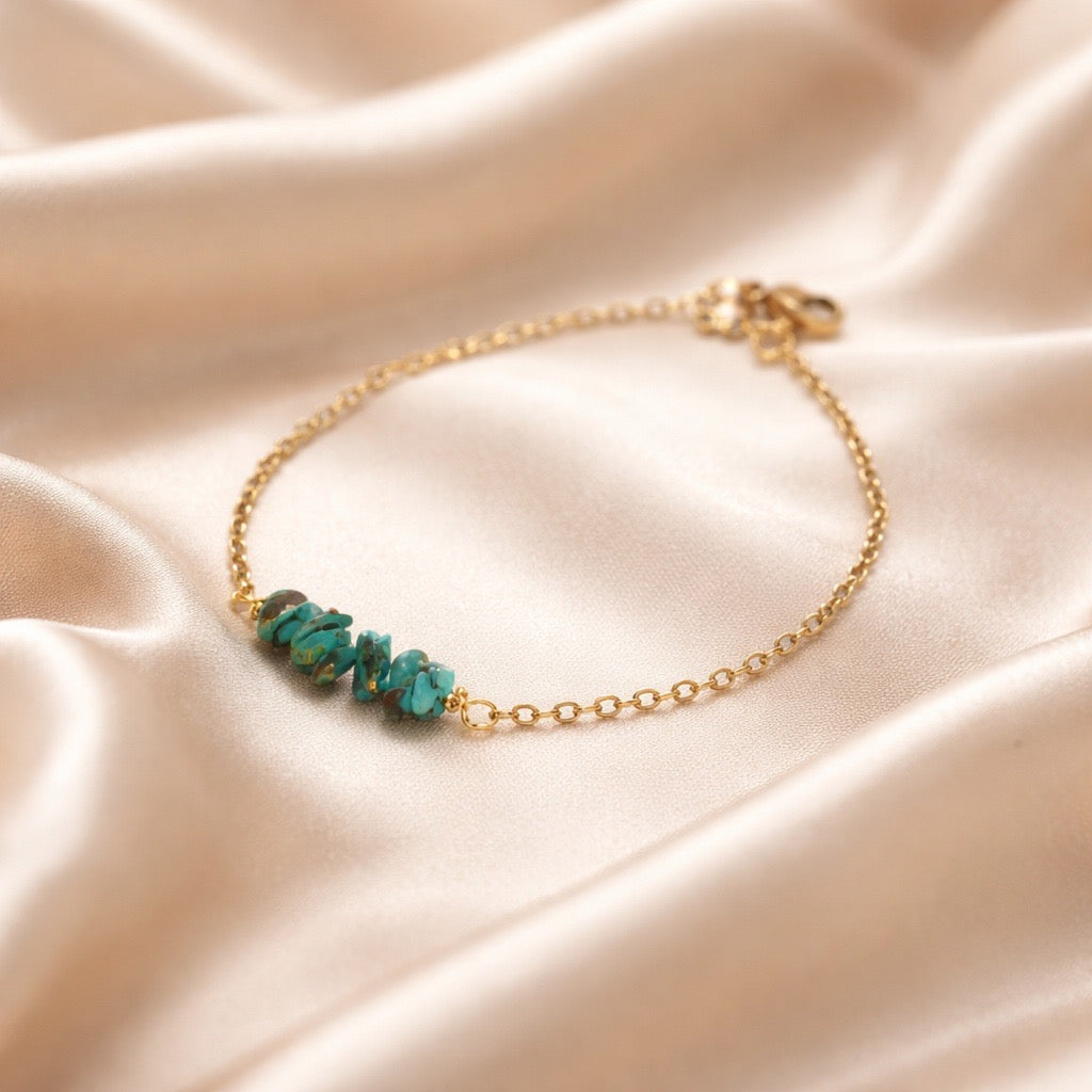 Bracelet Chopped Natural Stones