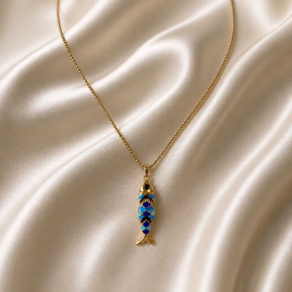 Necklace Simple / Fish Collection