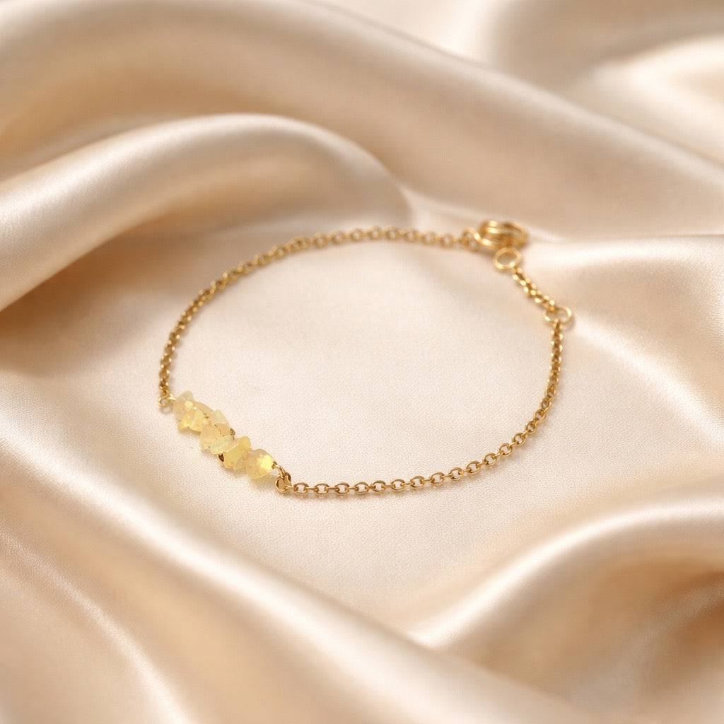 Bracelet Chopped Natural Stones