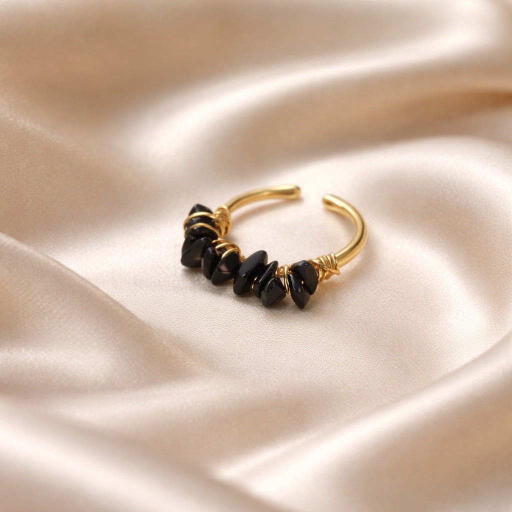 Ring Mini Polish Natural Stones