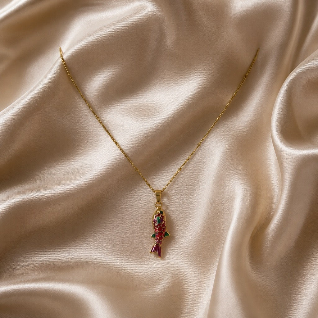 Necklace Simple / Fish Collection