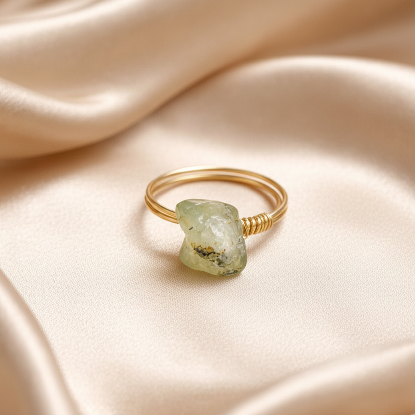 Ring Raw Natural Stones