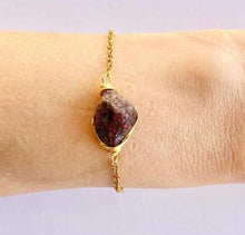 Load image into Gallery viewer, Bracelet Raw Natural Stones