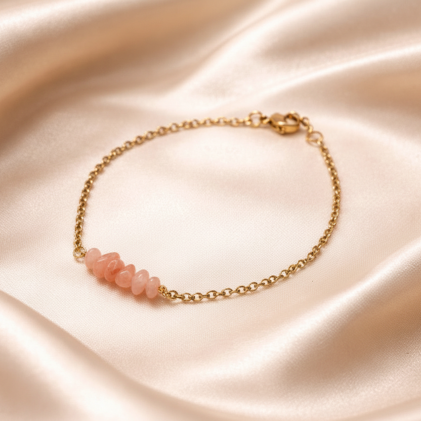 Bracelet Chopped Natural Stones