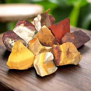 Tumbled Stone Raw Mookaite