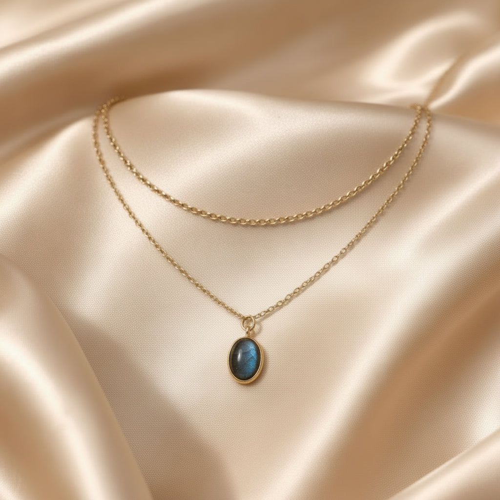 Necklace Double Chain Hindu
