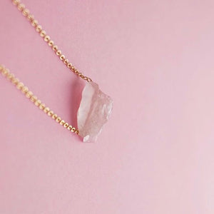 Necklace Raw Natural Stones