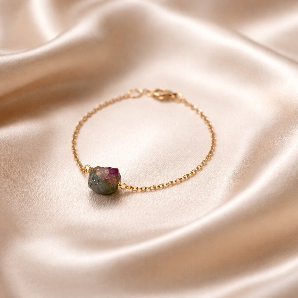 Bracelet Raw Natural Stones