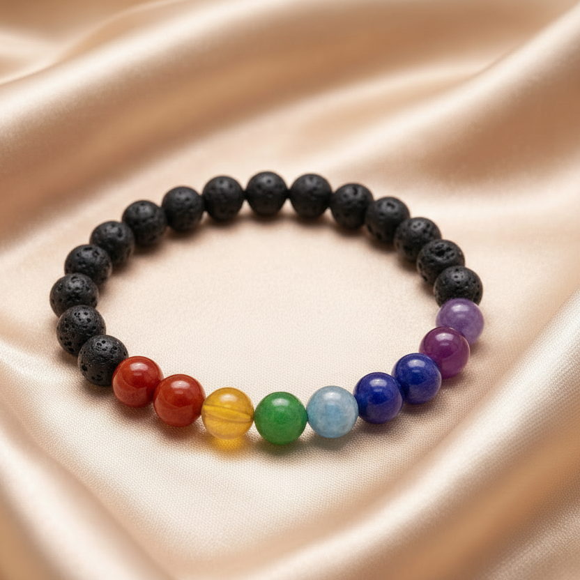 Bracelet Elastic Colorful Beads