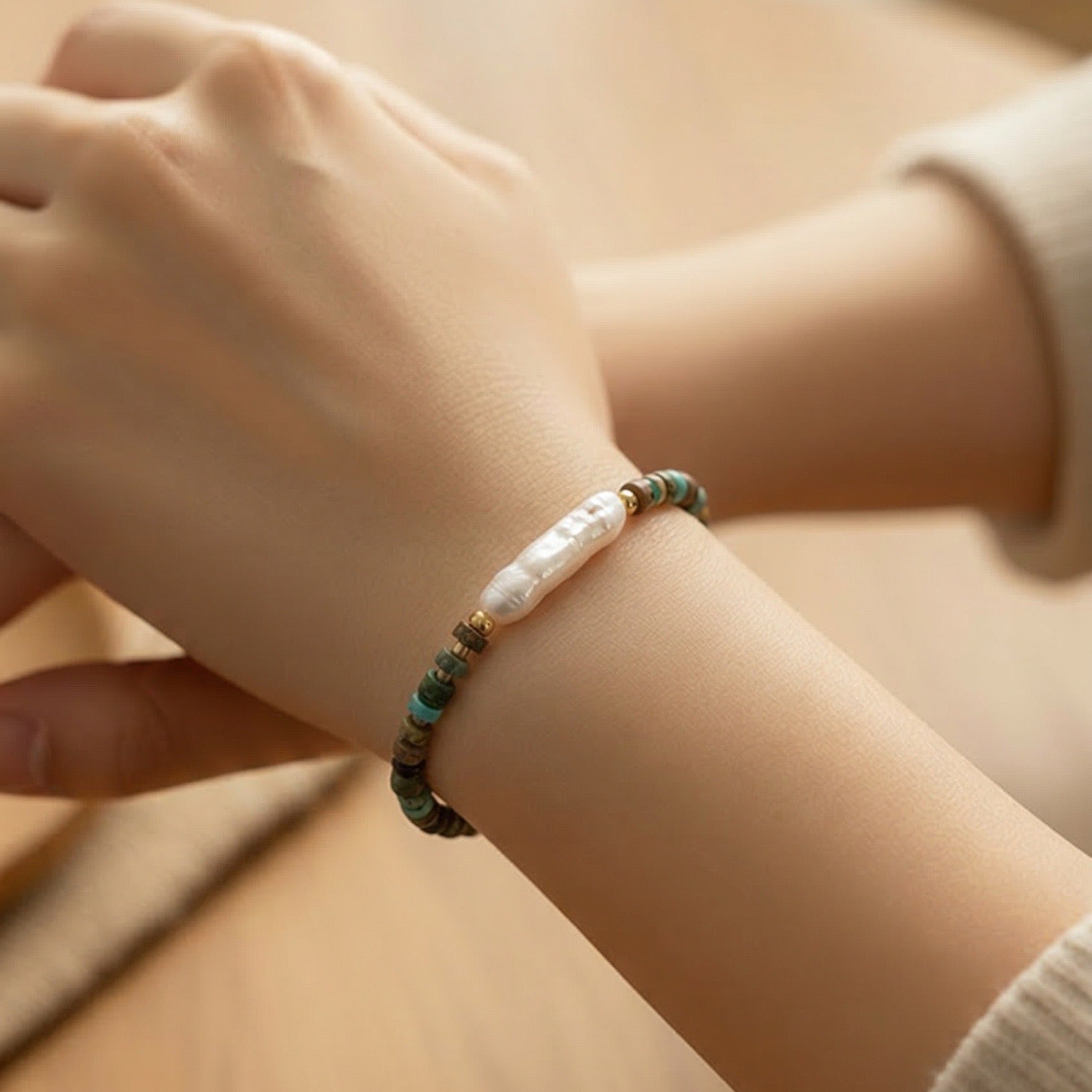 Bracelet Heishi Beads