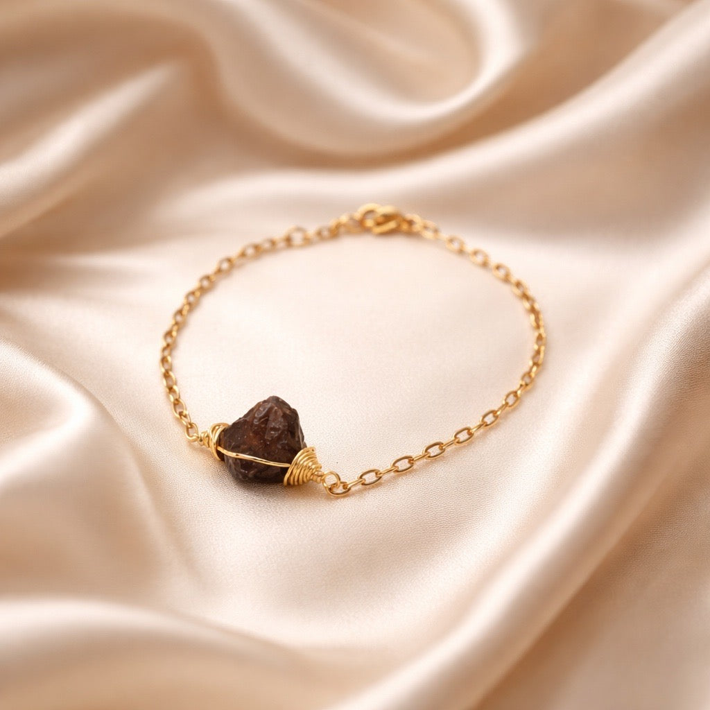 Bracelet Cage Natural Stones