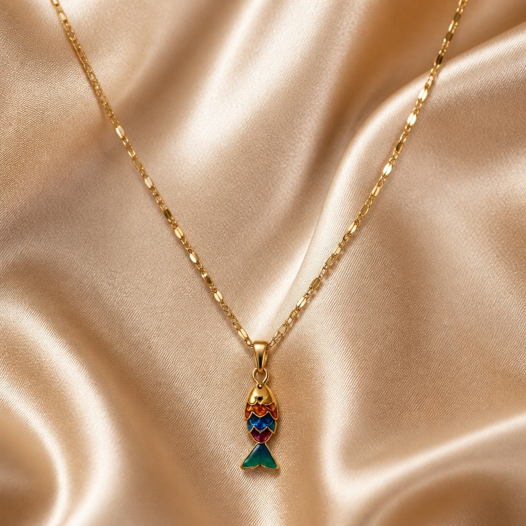 Necklace Simple / Fish Collection