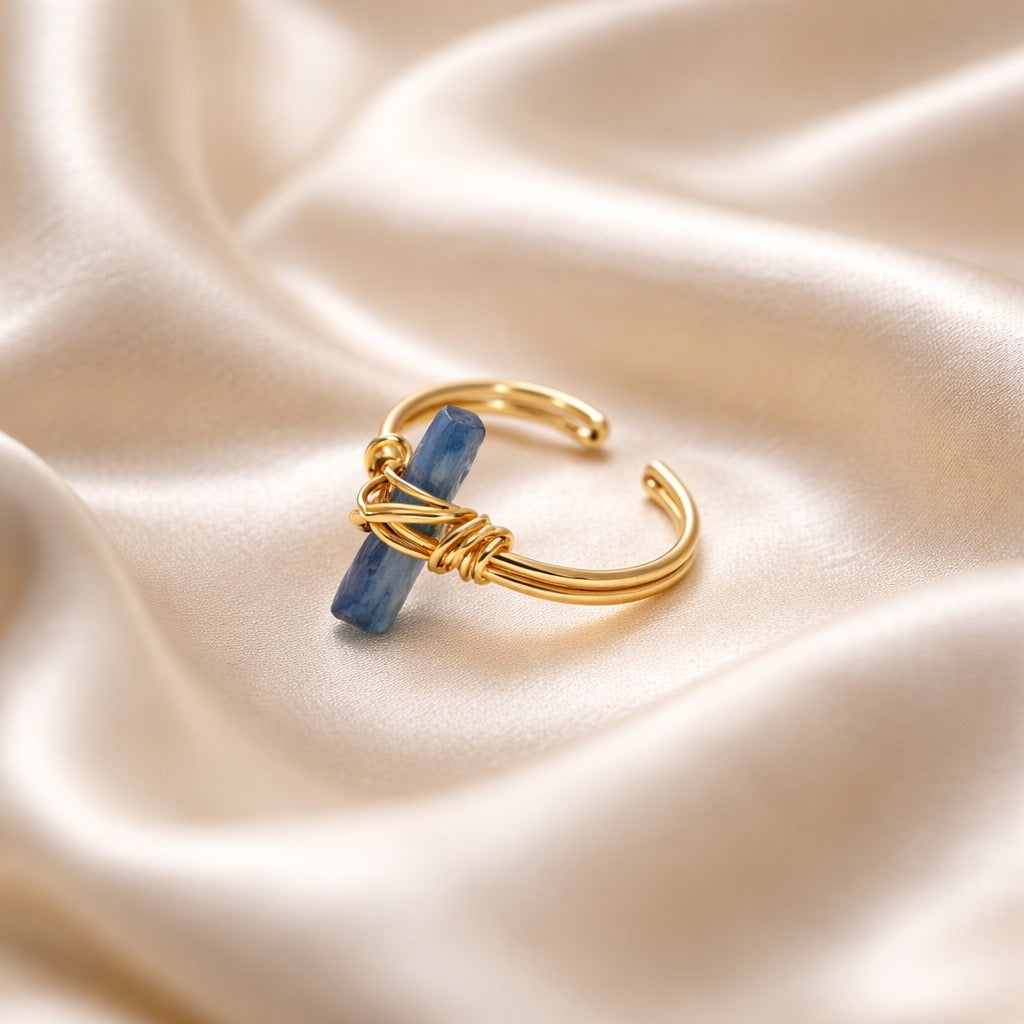 Ring Raw Natural Stones