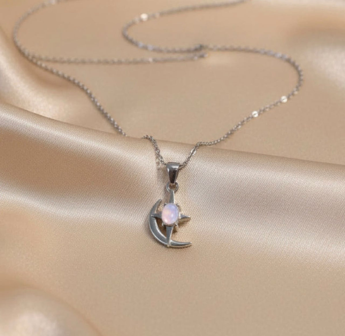 Necklace Moon Collection Silver