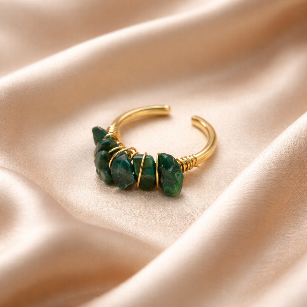 Ring Mini Polish Natural Stones