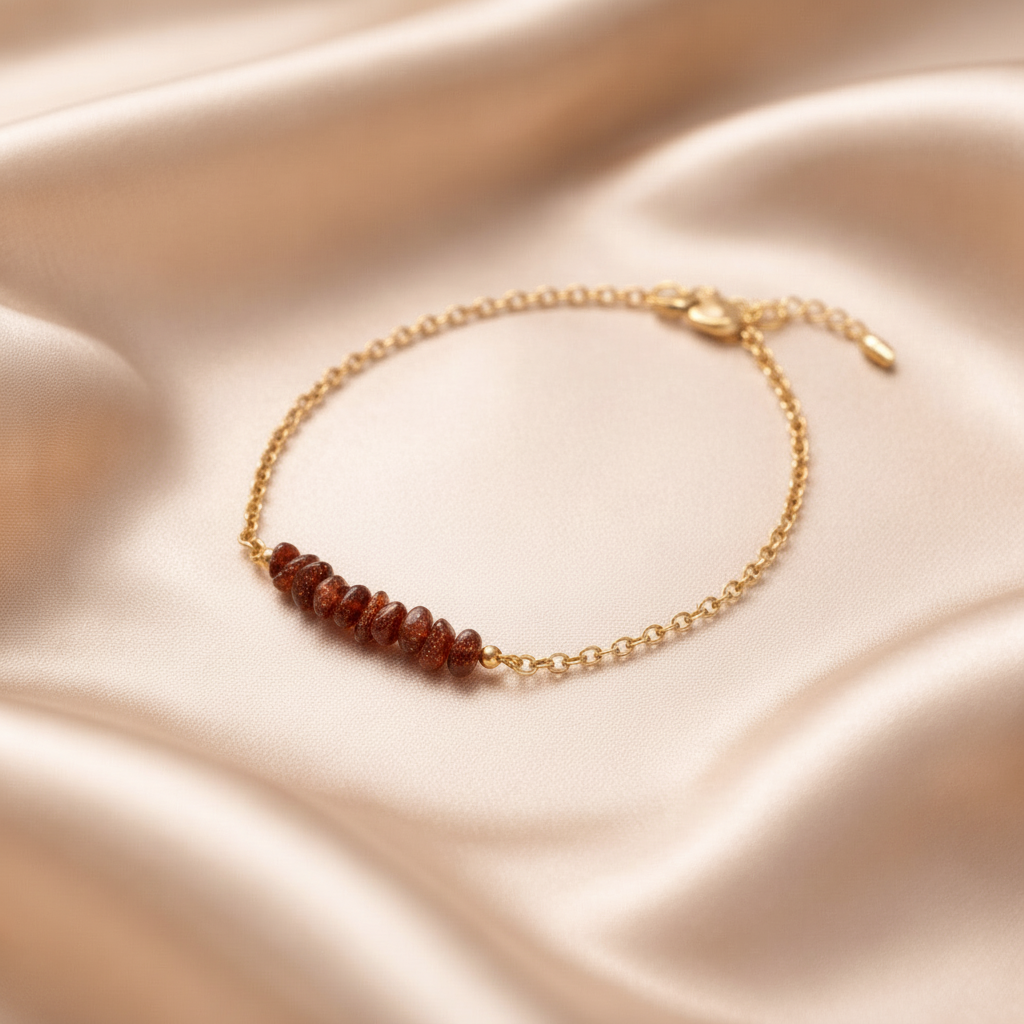 Bracelet Chopped Natural Stones