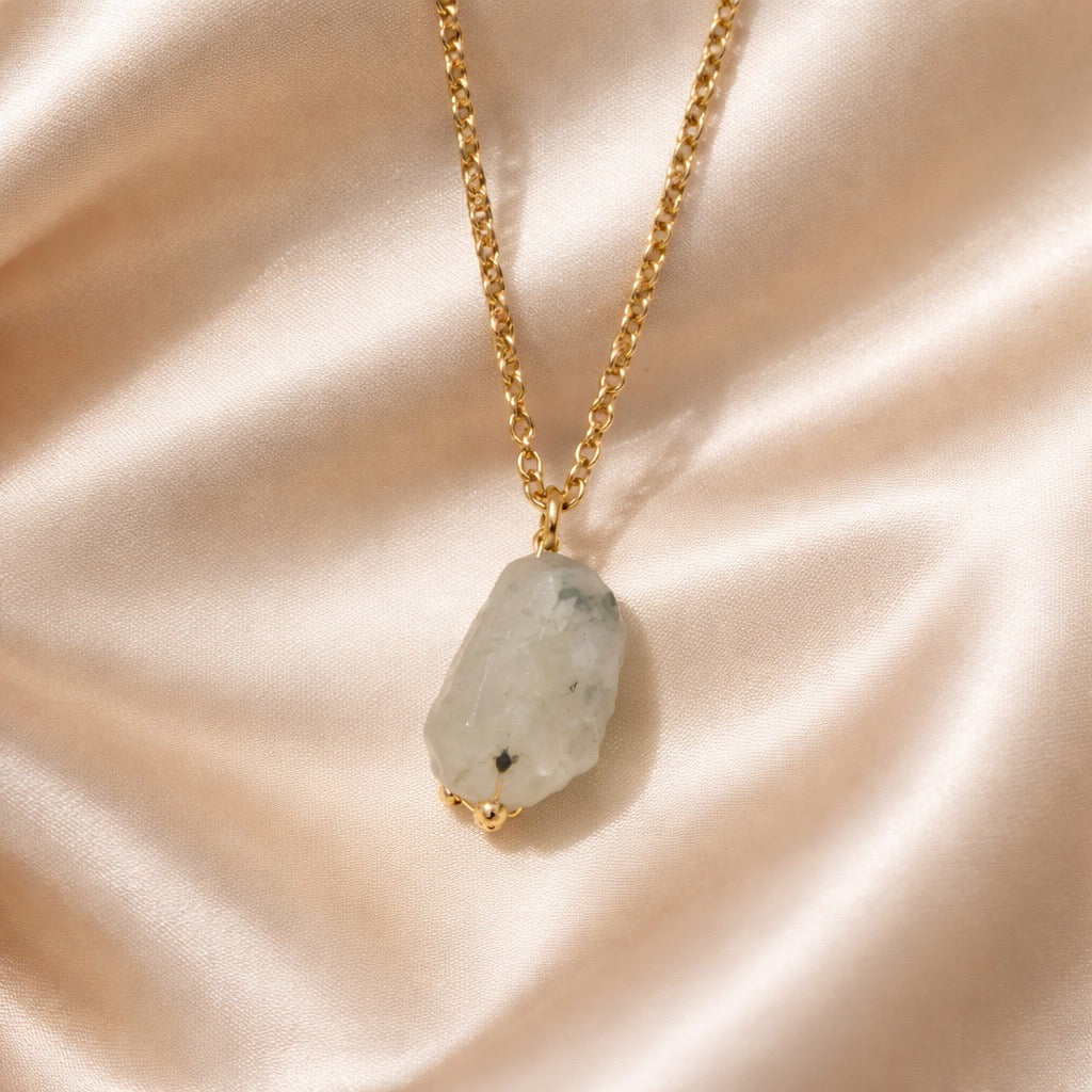 Necklace Raw Natural Stones