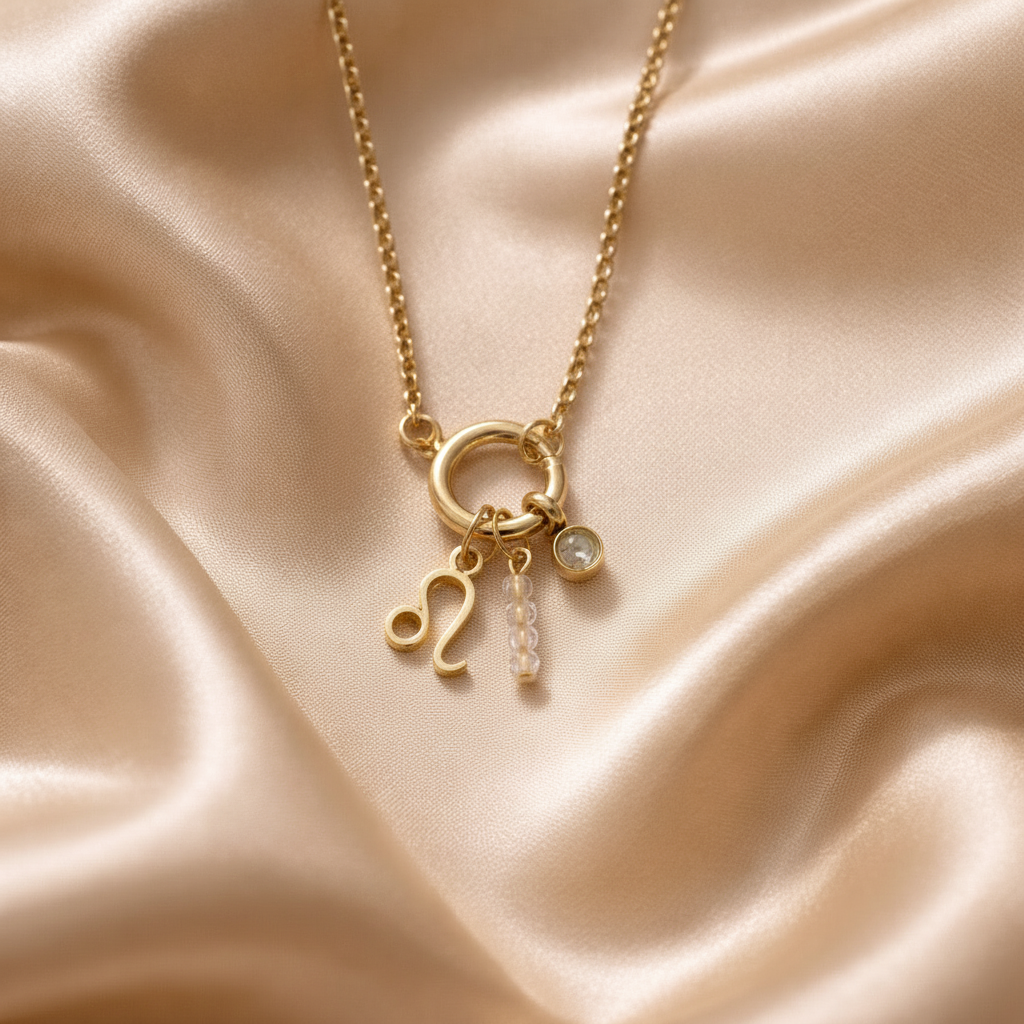 Necklace  Zodiac with Birthstone
