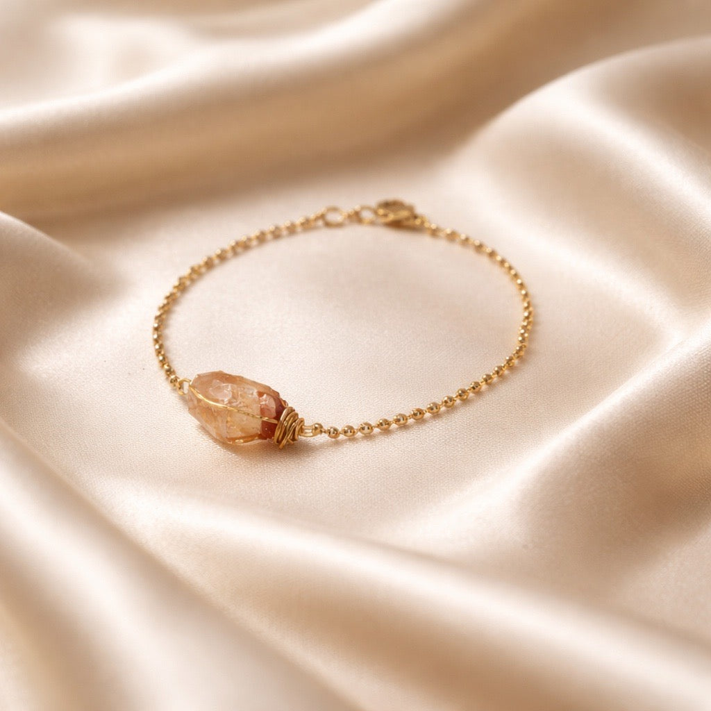 Bracelet Cage Natural Stones