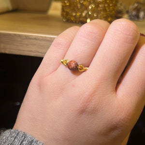 Ring One Bead Stone
