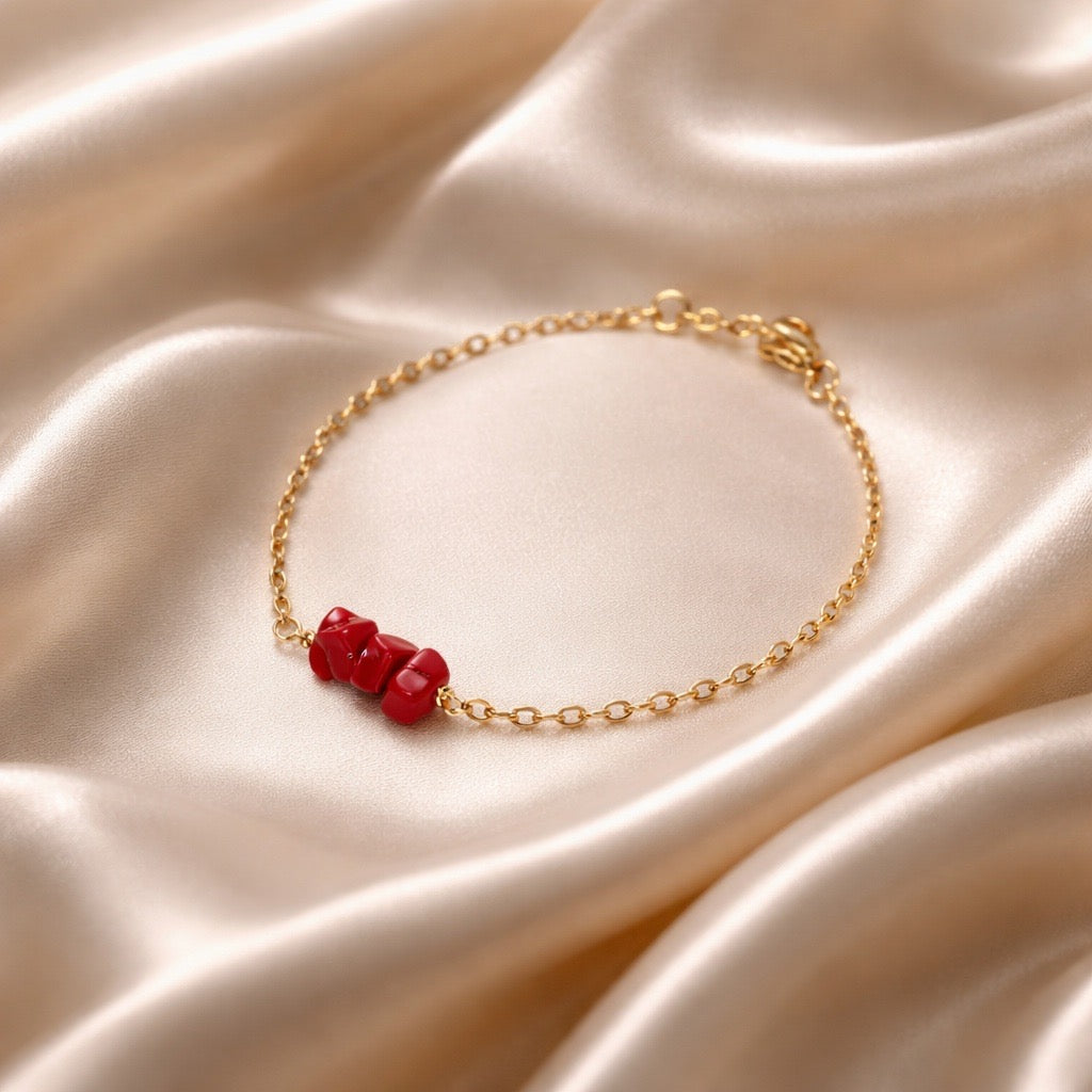 Bracelet Chopped Natural Stones