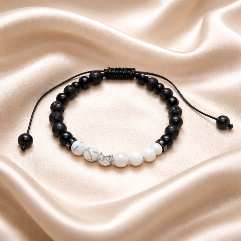 Bracelet Onyx/Lava 6mm Various Stones