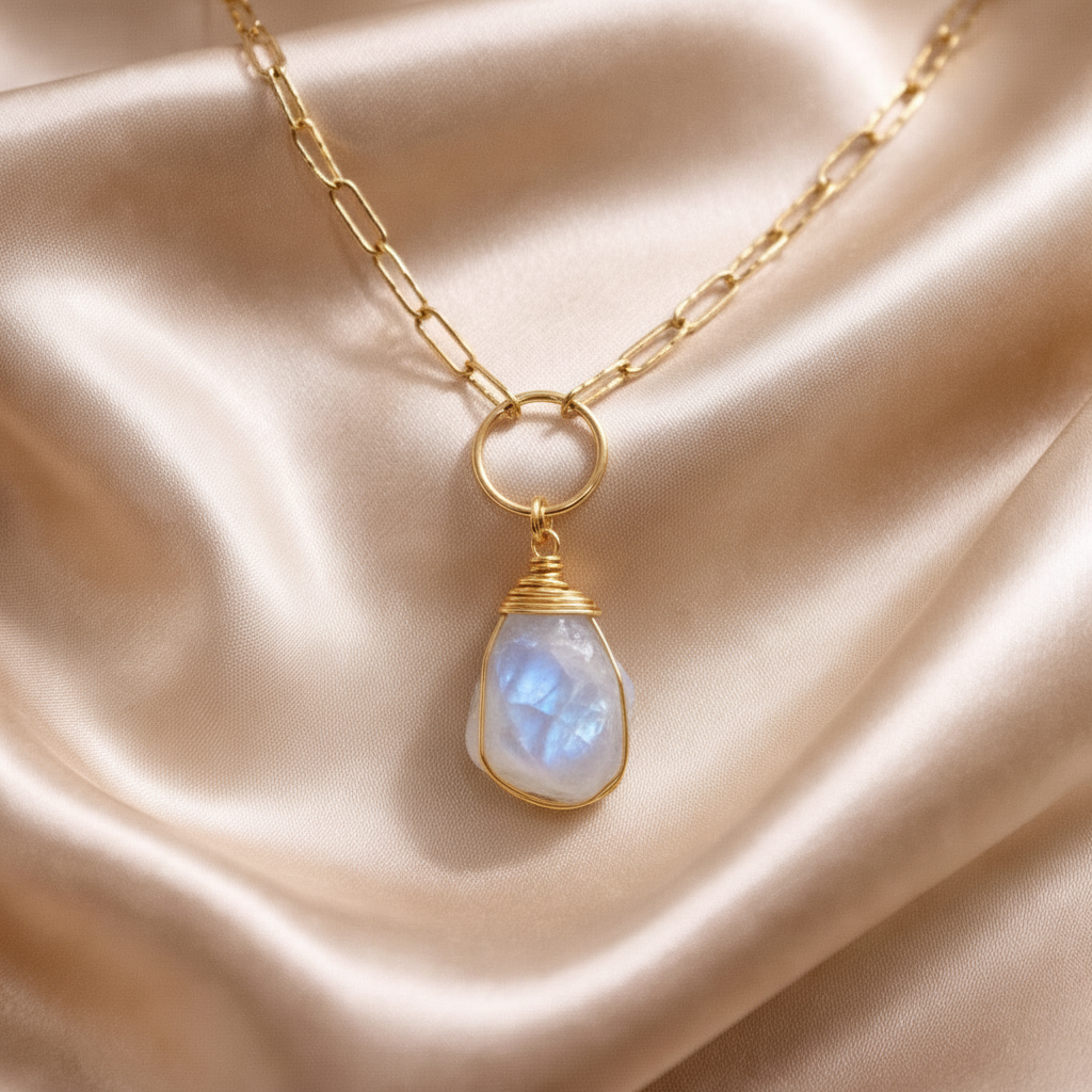 Necklace Thick Stones