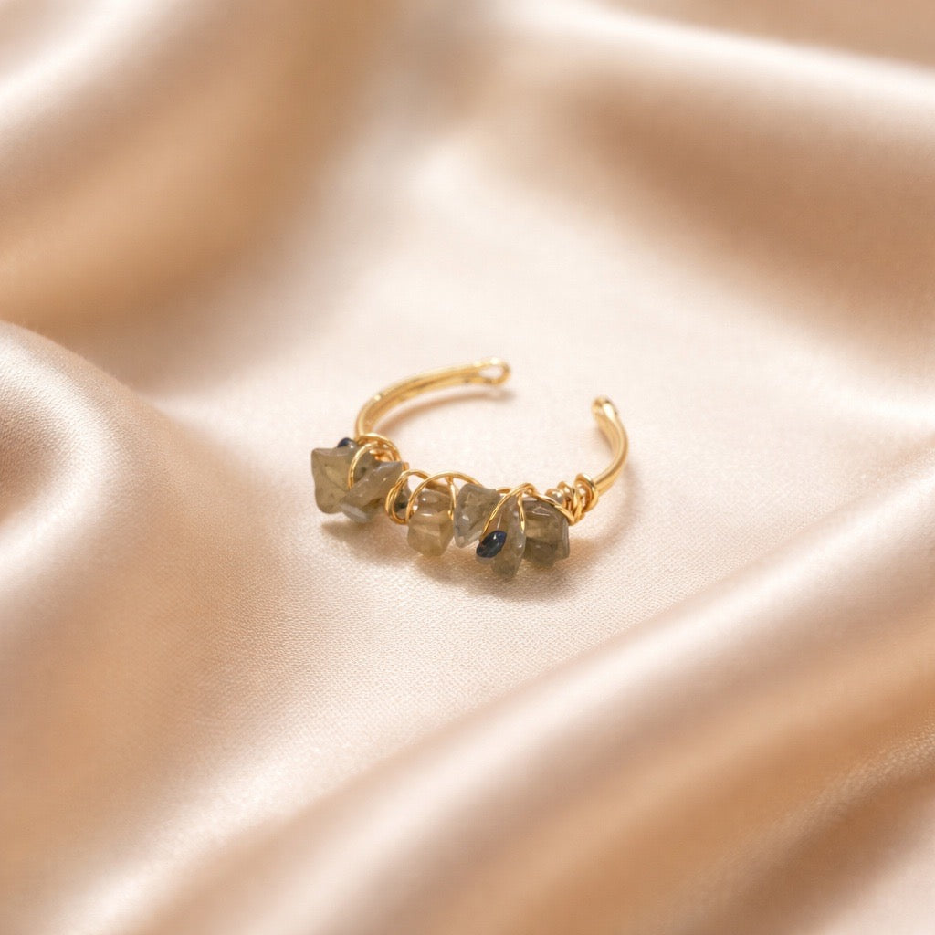 Ring Mini Polish Natural Stones