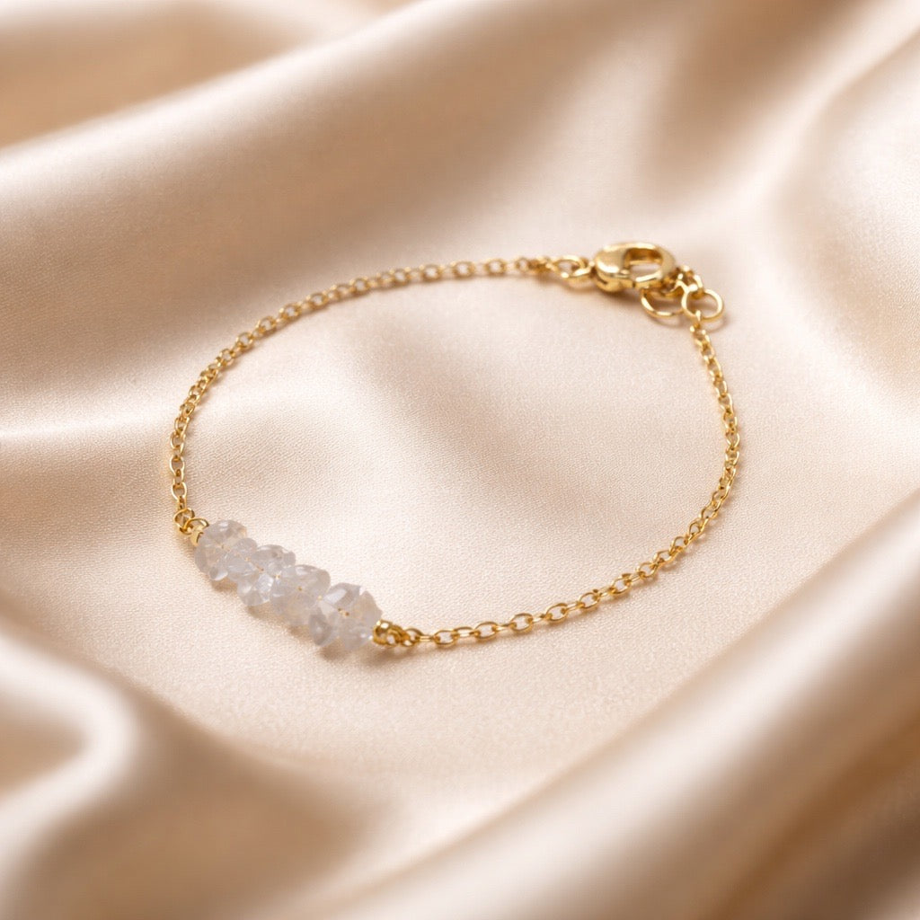 Bracelet Chopped Natural Stones