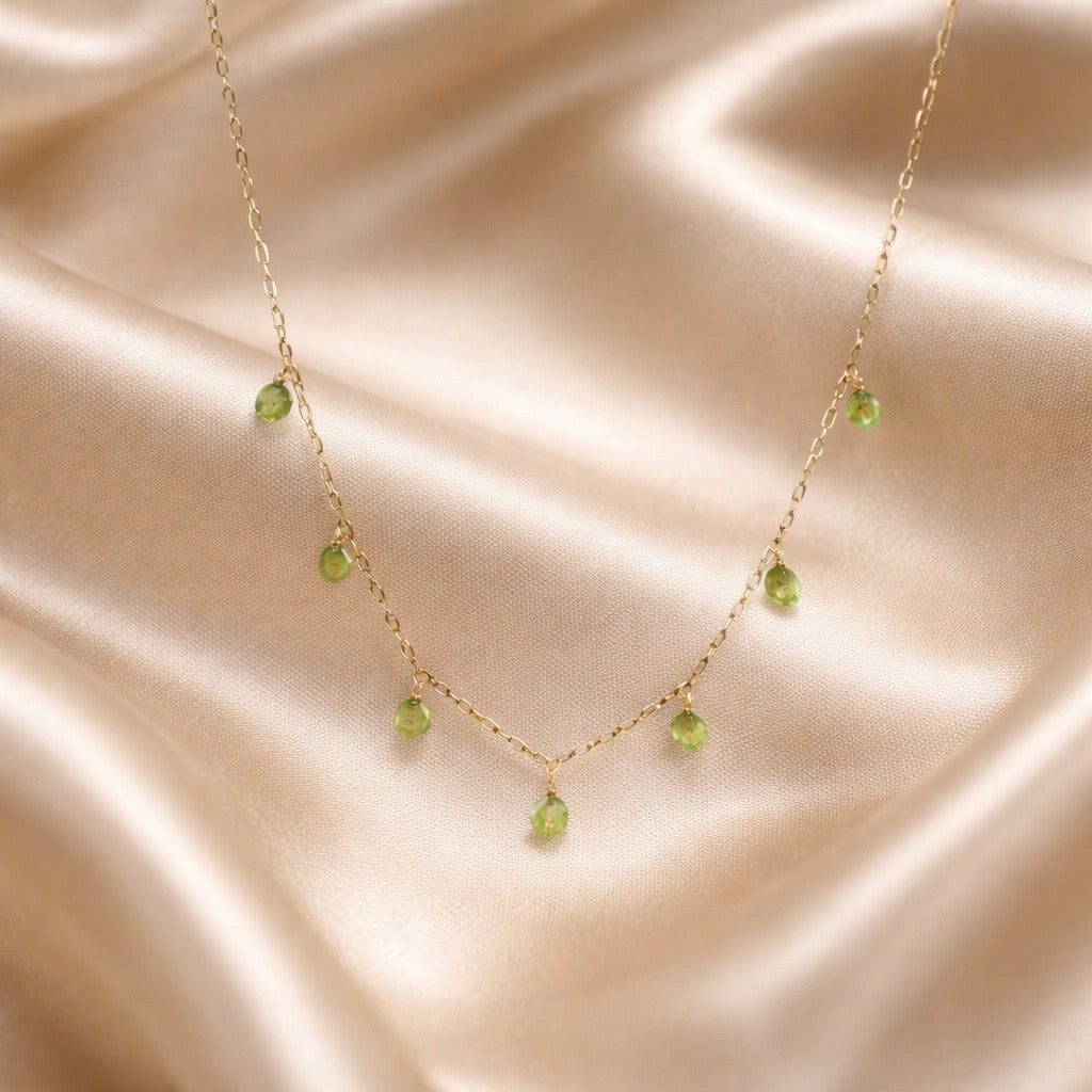 Necklace 5 Stone Raw