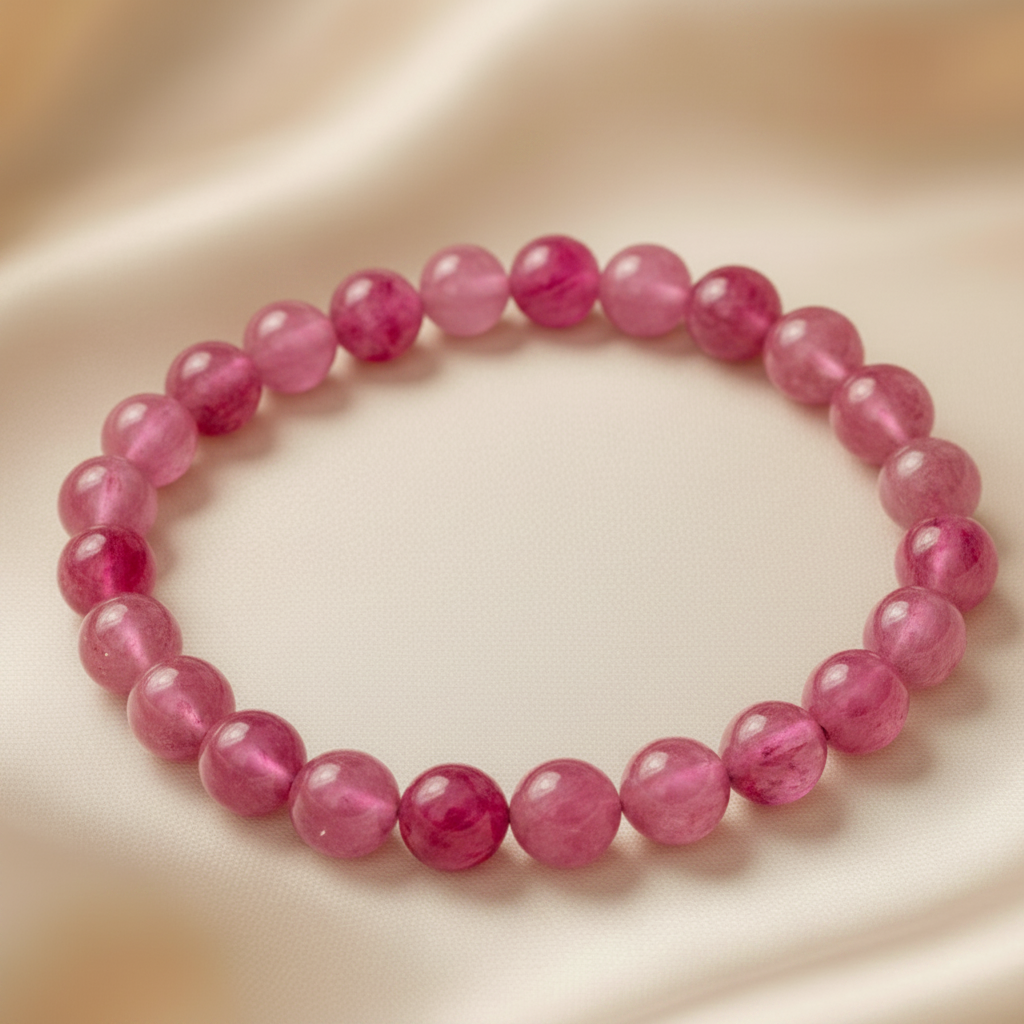 Bracelet Elastic Cololrful Beads 6mm