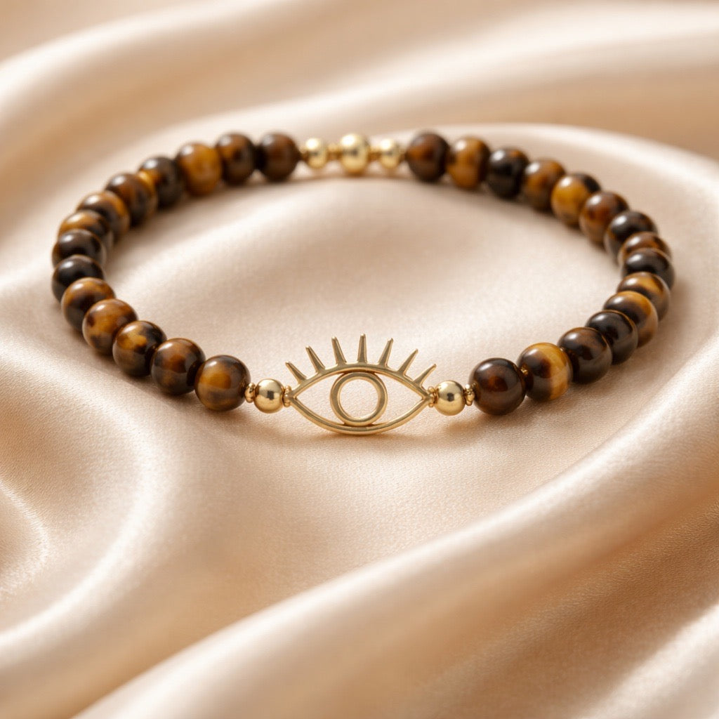 Bracelet Elastic with Gold/Silver Charms