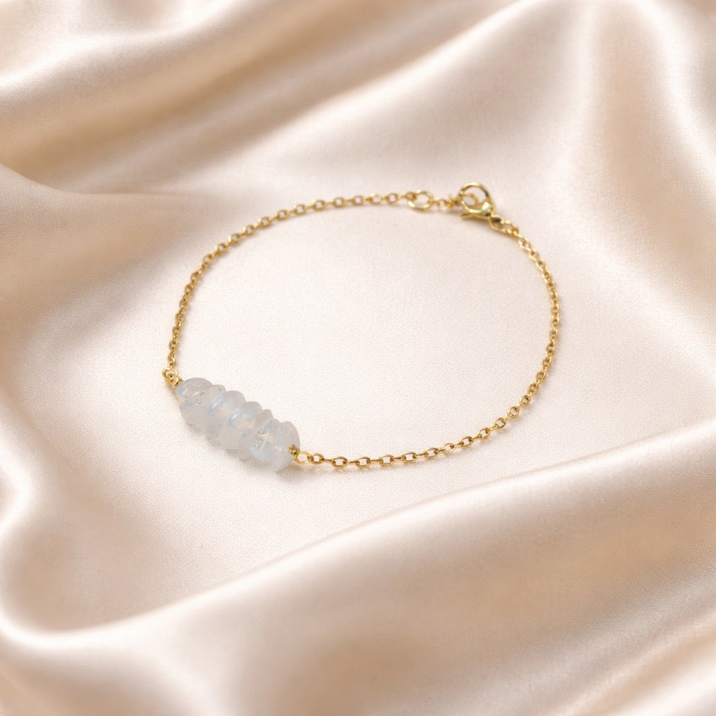 Bracelet Chopped Natural Stones