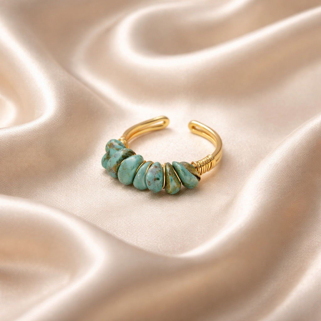 Ring Mini Polish Natural Stones