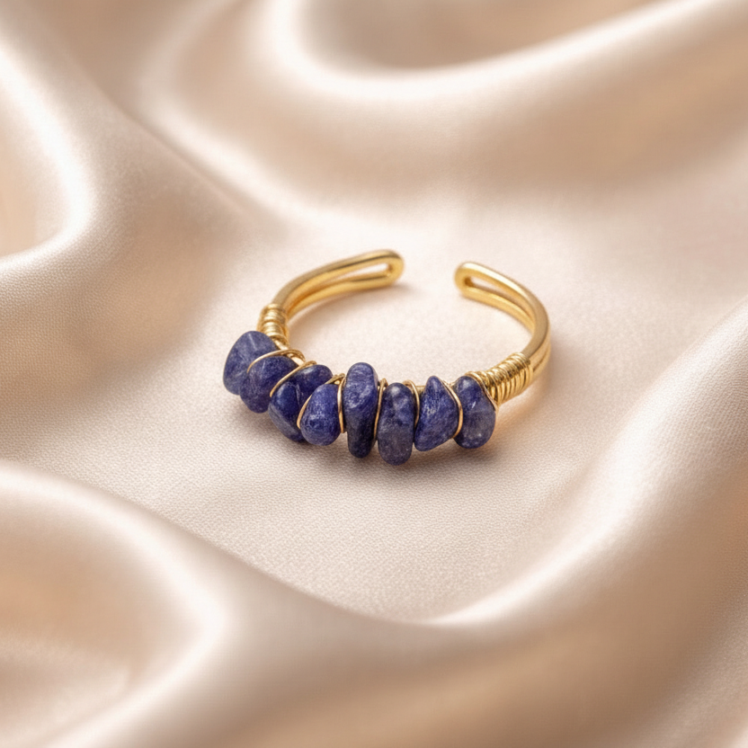 Ring Mini Polish Natural Stones