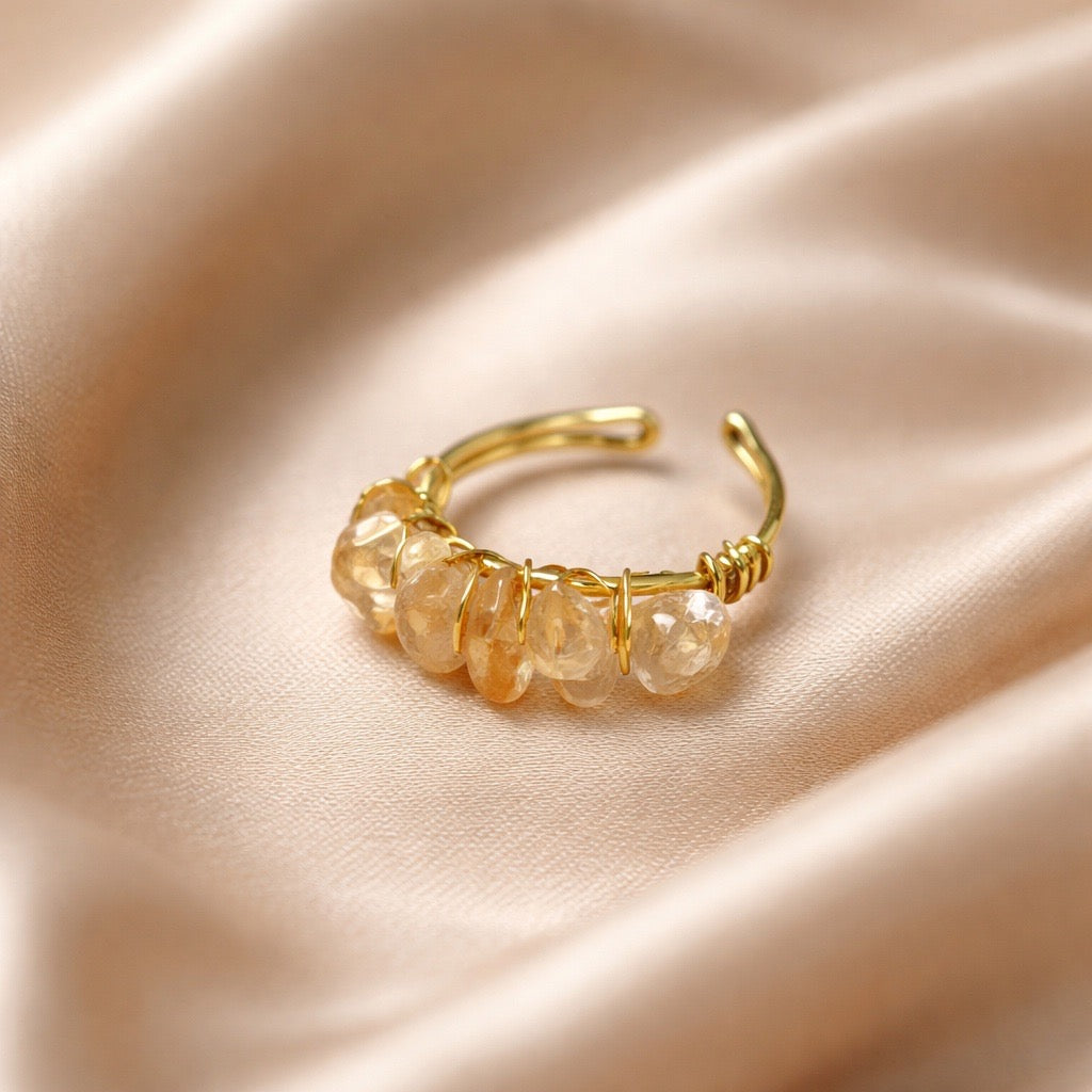 Ring Mini Polish Natural Stones