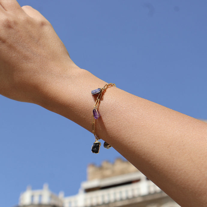 Bracelet Linked 5 Charms