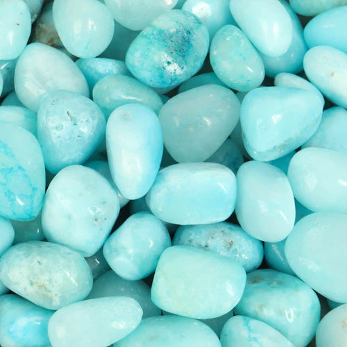 Tumbled Stone Polish Blue Aragonite