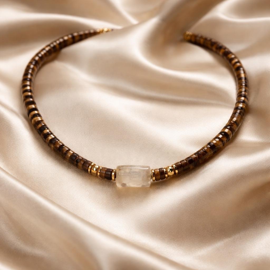 Necklace Heishi Beads