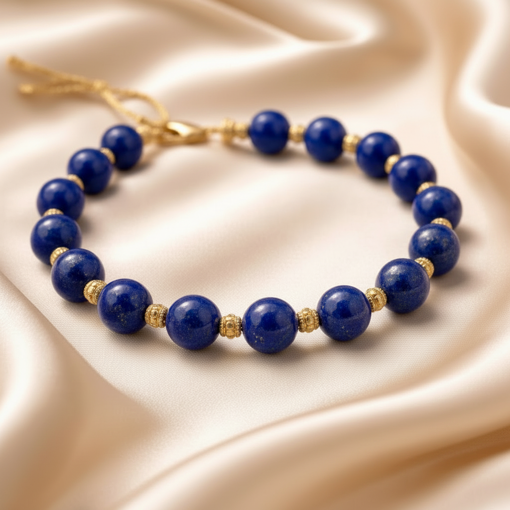 Bracelet Gold Thread Beads