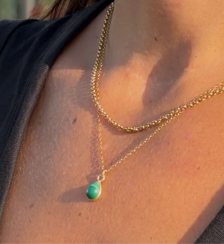 Necklace Double Chain Hindu