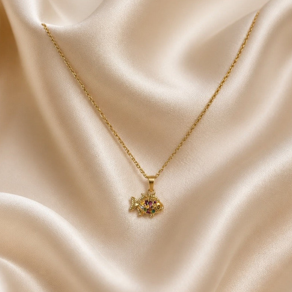 Necklace Simple / Fish Collection