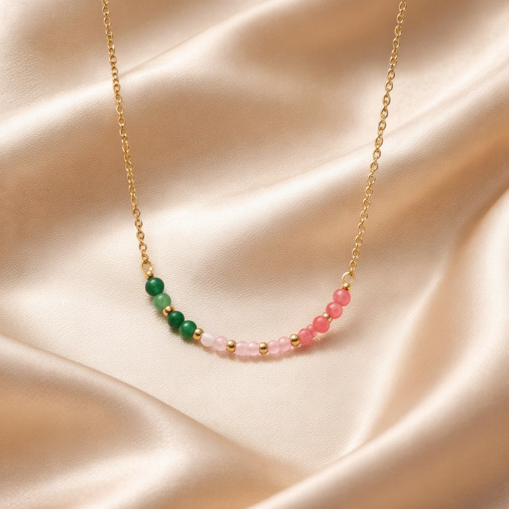 Necklace Beads in the Middle