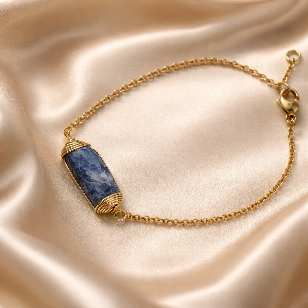 Bracelet Cage Natural Stones
