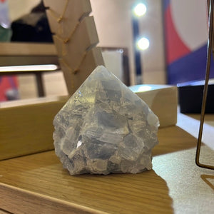 Blue Calcite Pointer Stone