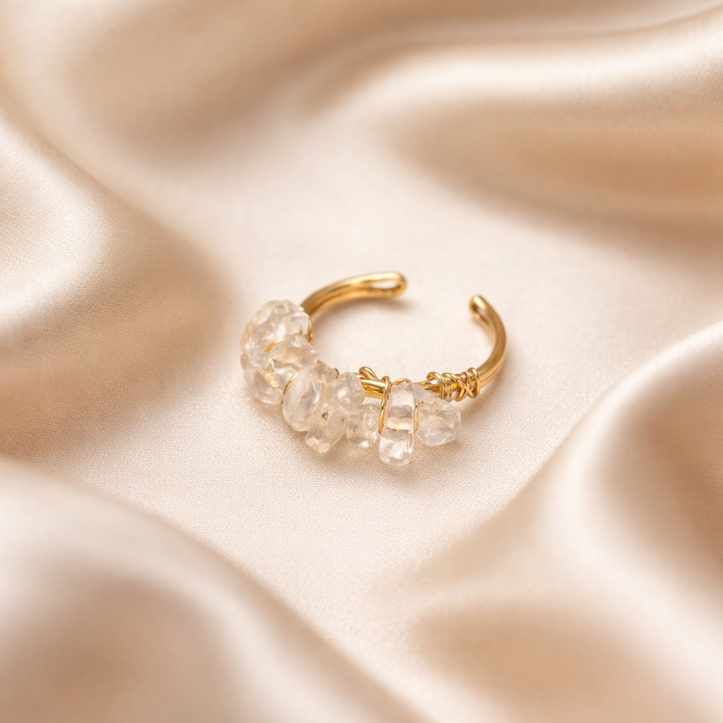 Ring Mini Polish Natural Stones