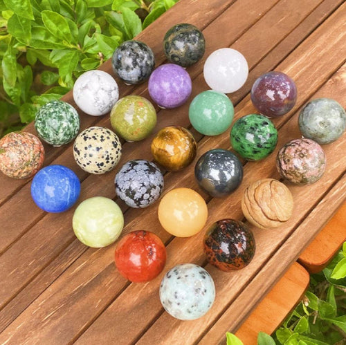 Sphere Mini Various Stones