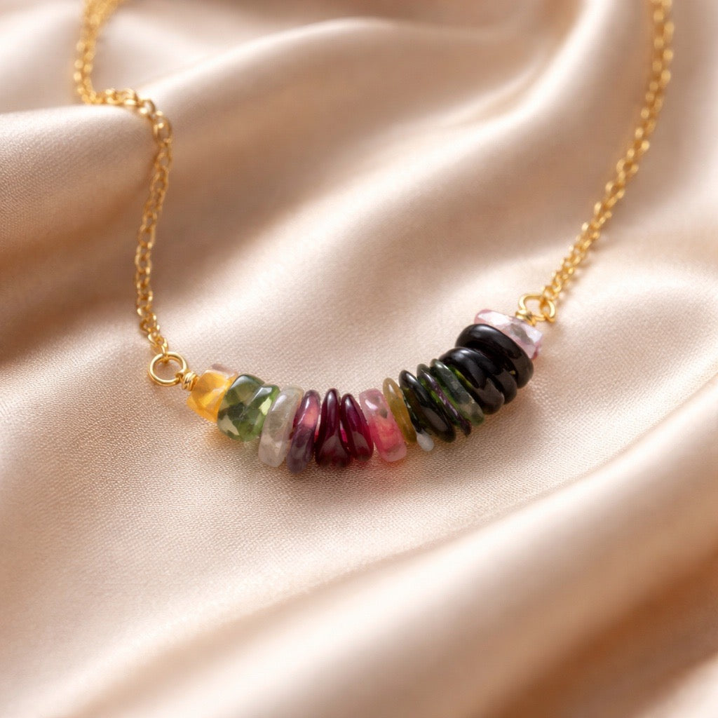 Bracelet Chopped Natural Stones