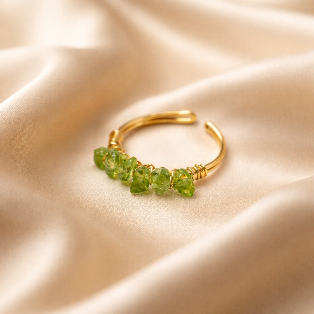 Ring Mini Polish Natural Stones