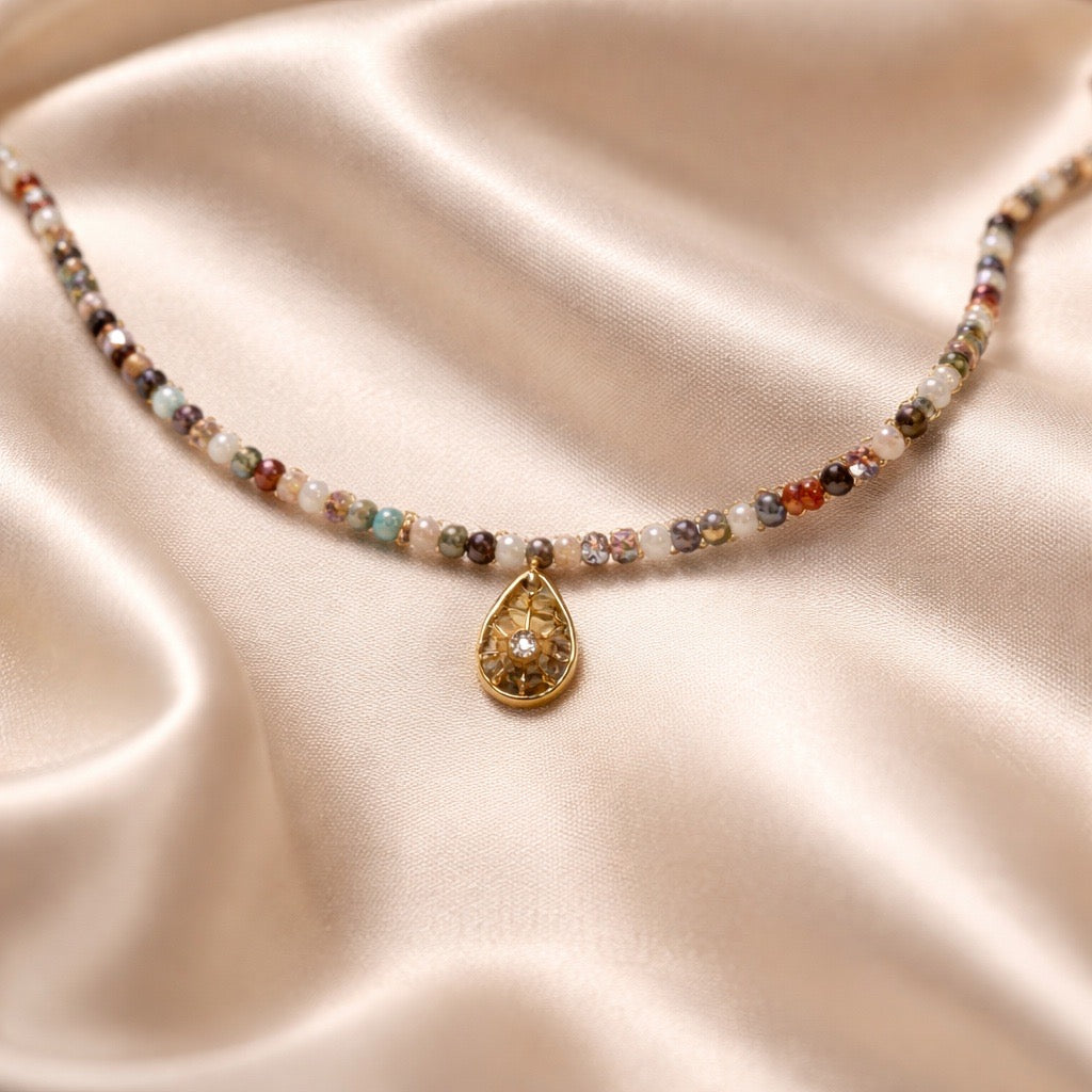 Necklace Beads with Charms